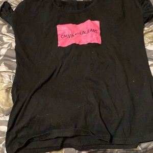 Calvin Klein Jeans it’s pink and black shirt
